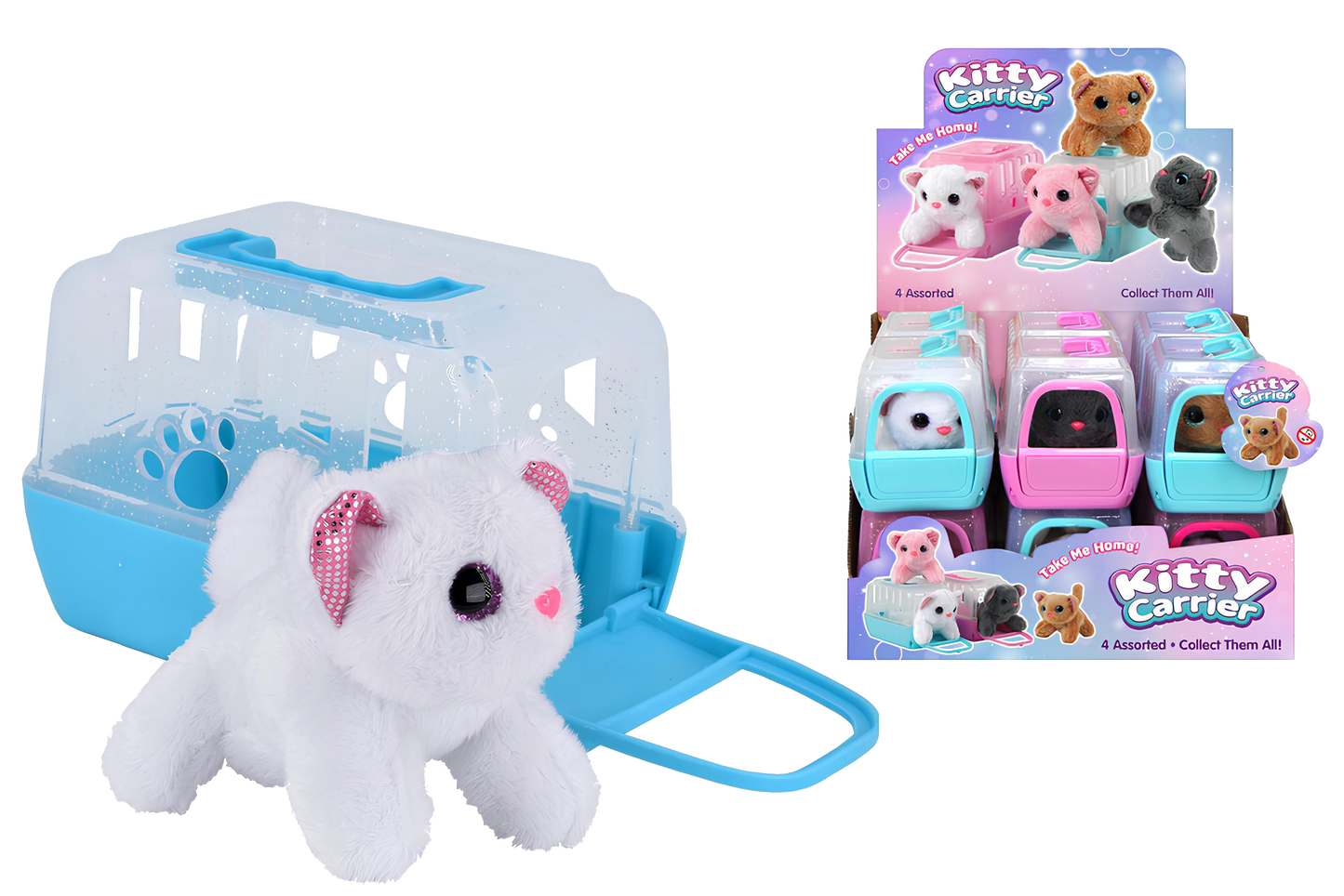 Carry Case Pups - Plush Toy Ace Trading Canada