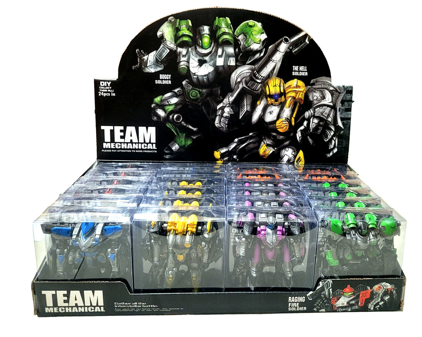 Team Mechanical DIY Collect Toy Ace Trading Canada